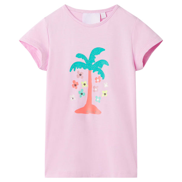 Kinder-T-Shirt Lila 92