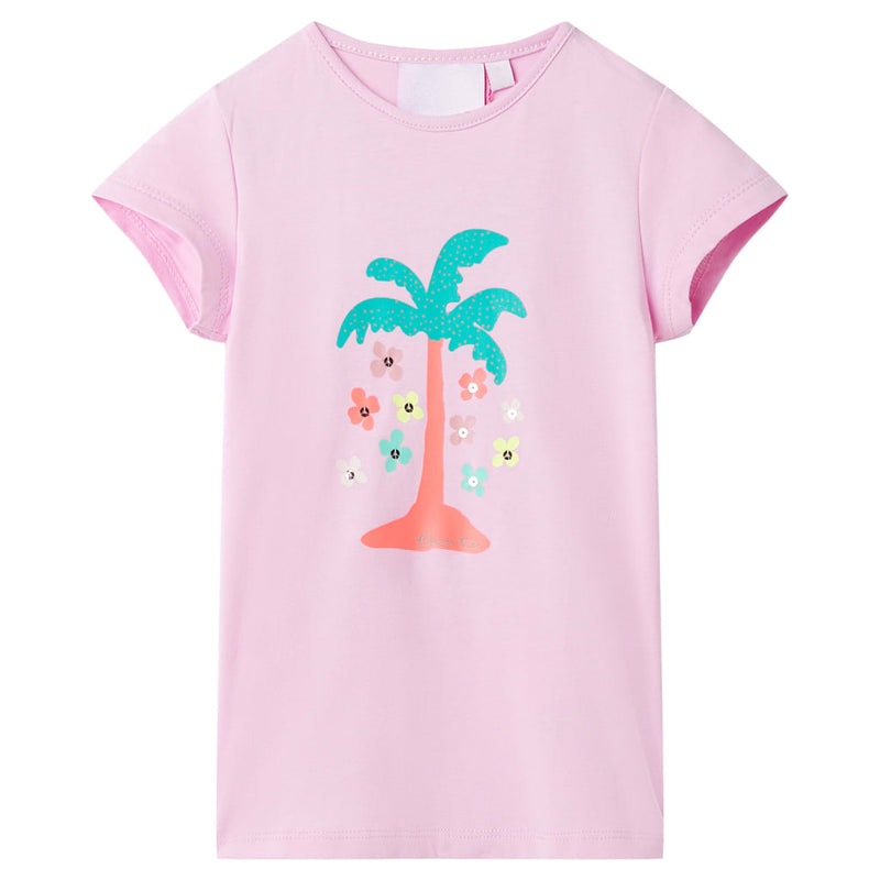 Kinder-T-Shirt Lila 92