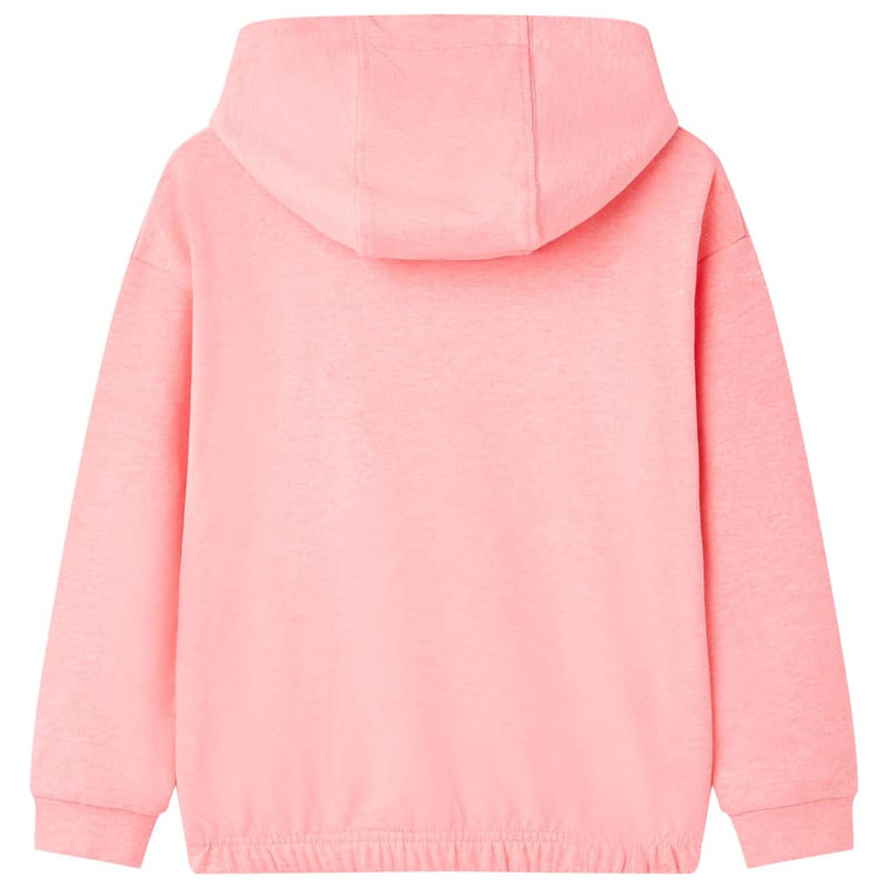 Kinder-Kapuzenpullover Hellrosa 104