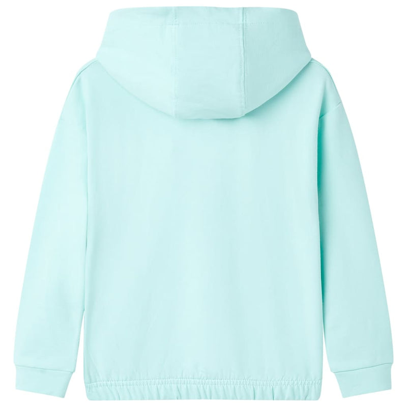 Kinder-Kapuzenpullover Hellblau 116