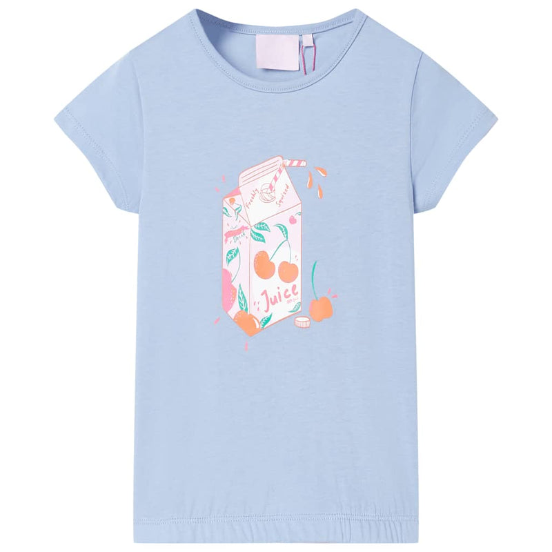 Kinder-T-Shirt Blau 92