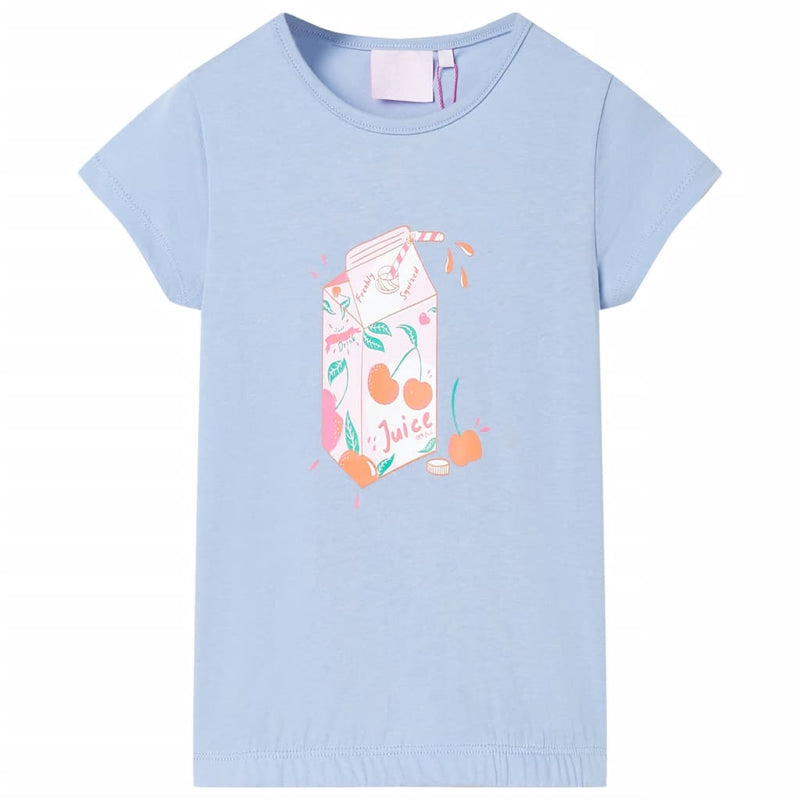 Kinder-T-Shirt Blau 116