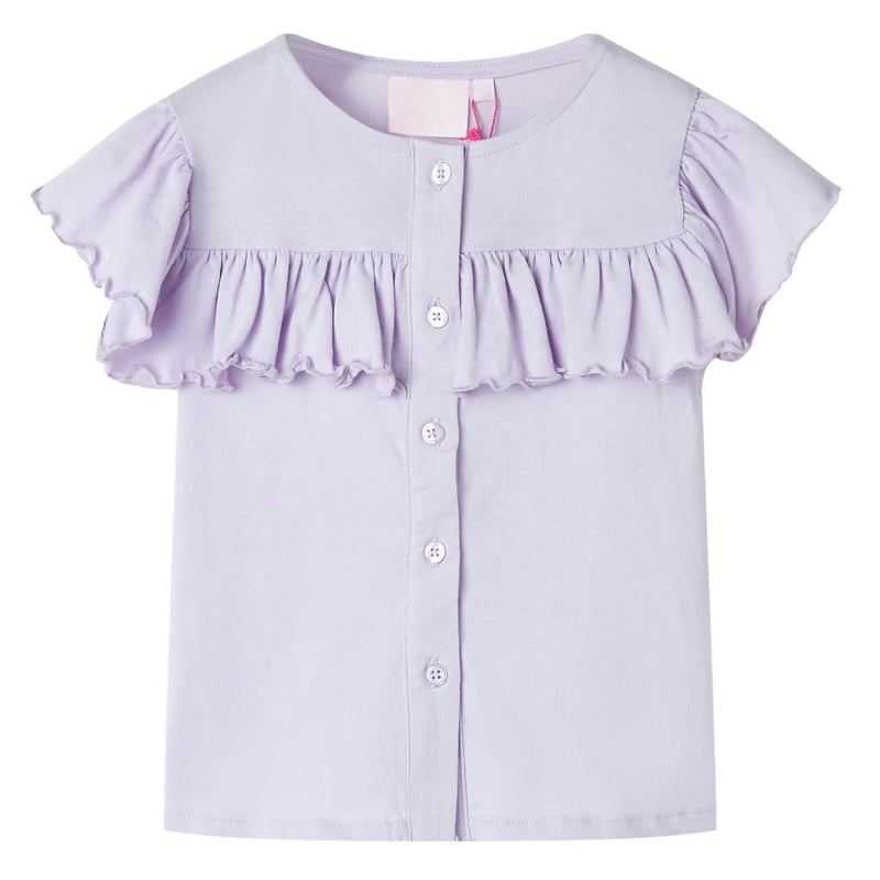 Kinder-T-Shirt Lila 92