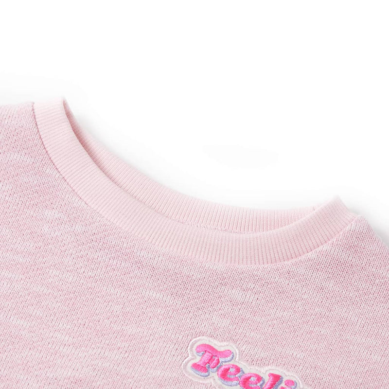 Kinder-Sweatshirt Helllila 116