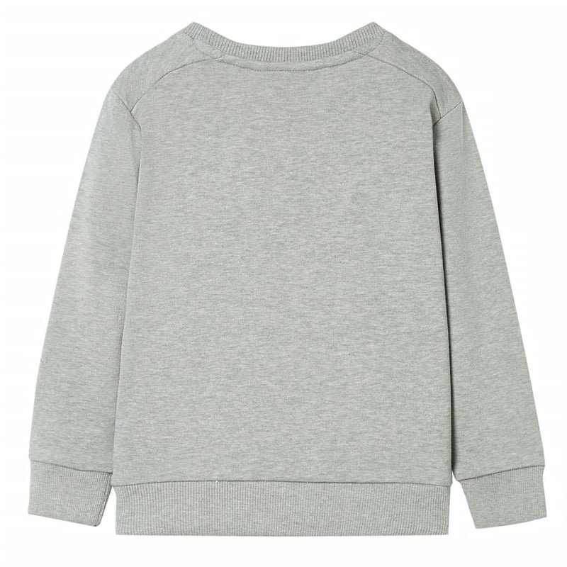 Kinder-Sweatshirt Hellkhaki Melange 104