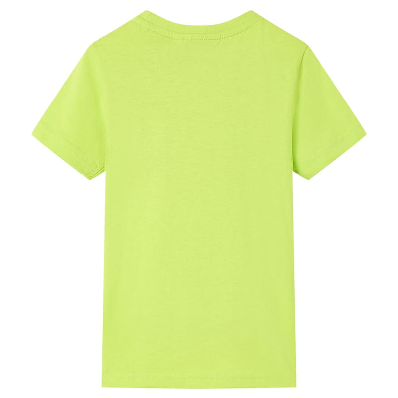 Kinder-T-Shirt Limette 92