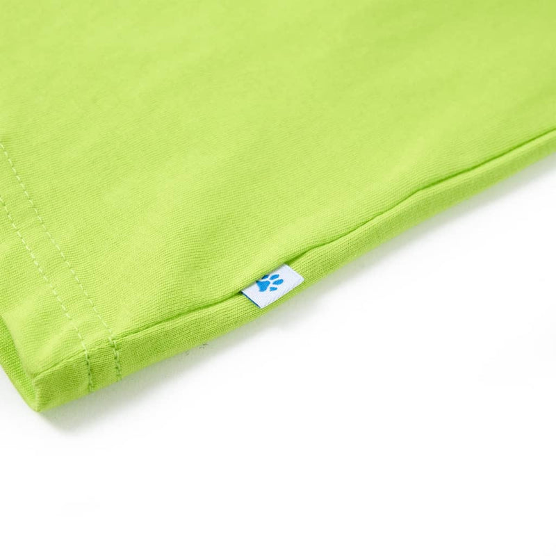 Kinder-T-Shirt Limette 92