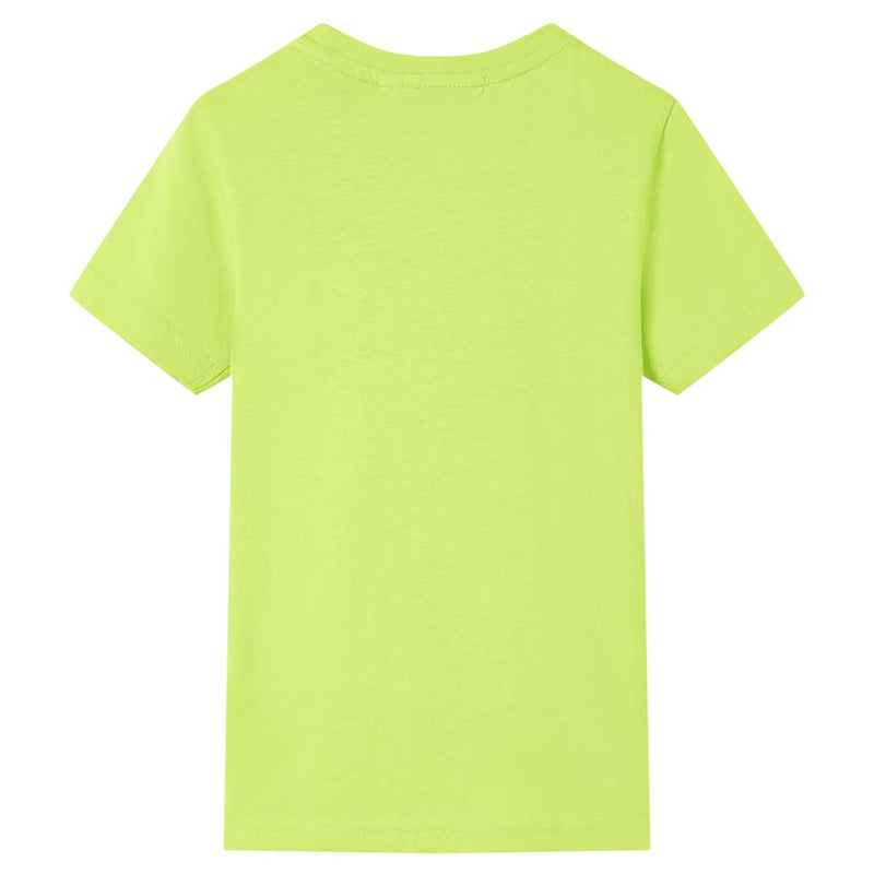 Kinder-T-Shirt Limette 104