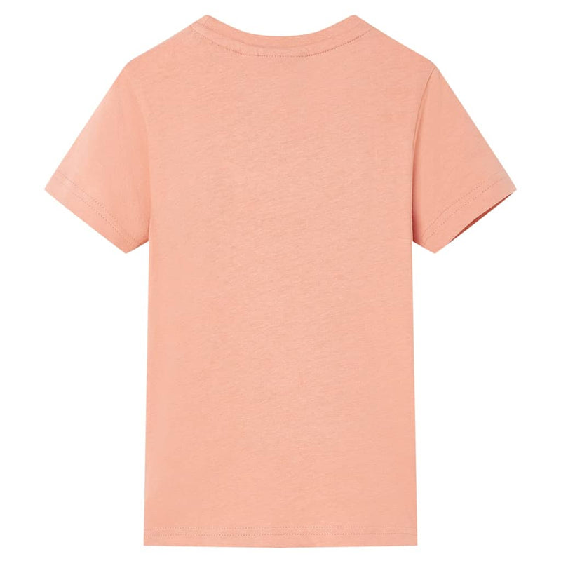 Kinder-T-Shirt Hellorange 116