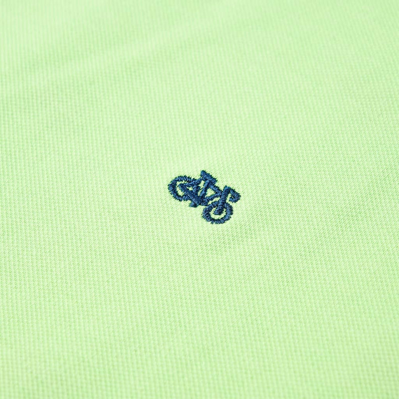 Kinder-Poloshirt Neongrün 92