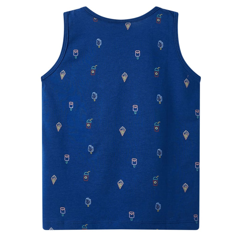 Kinder-Tanktop Dunkelblau 92