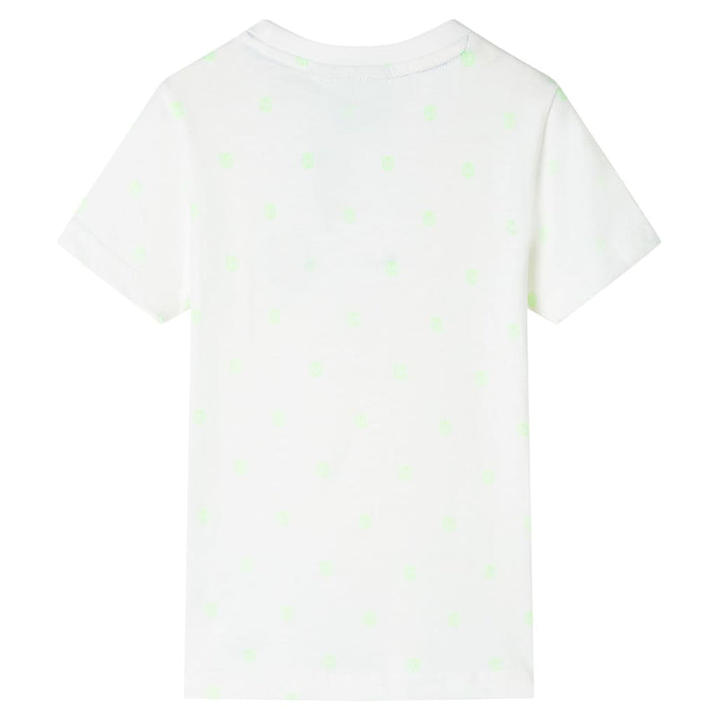 Kinder-T-Shirt Ecru 104