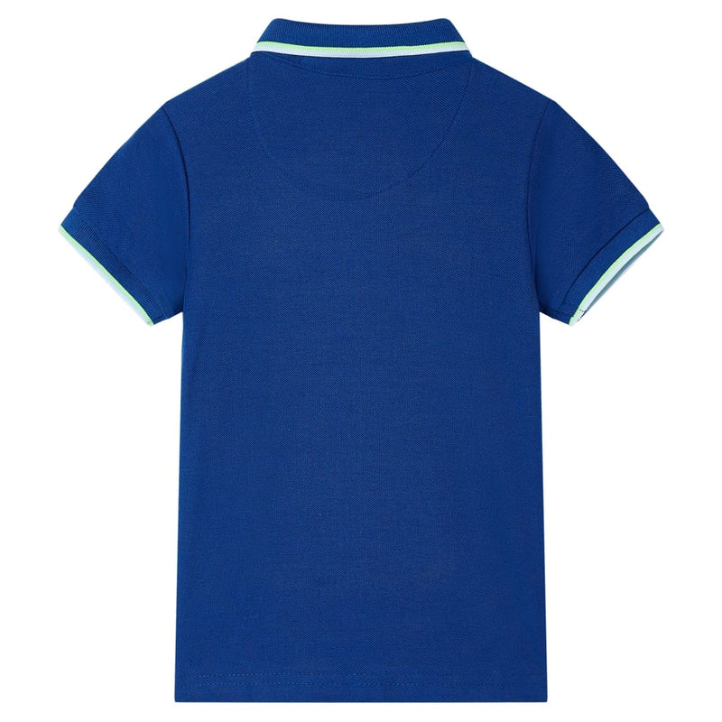 Kinder-Poloshirt Dunkelblau 92