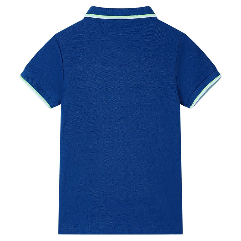 Kinder-Poloshirt Dunkelblau 116