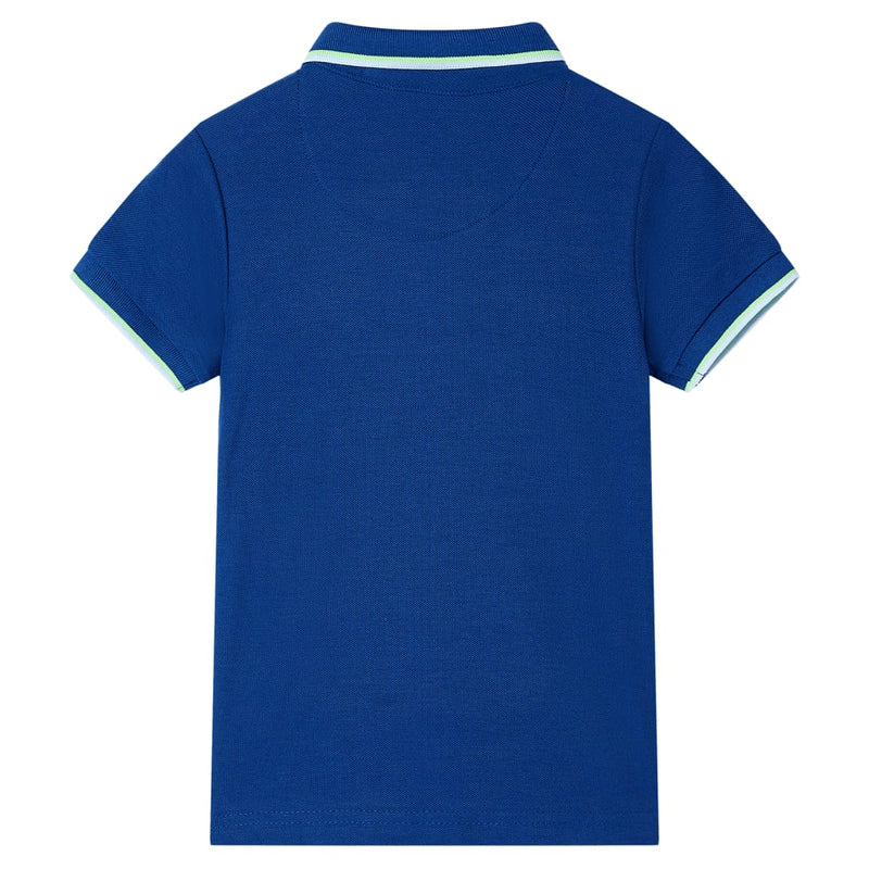 Kinder-Poloshirt Dunkelblau 140