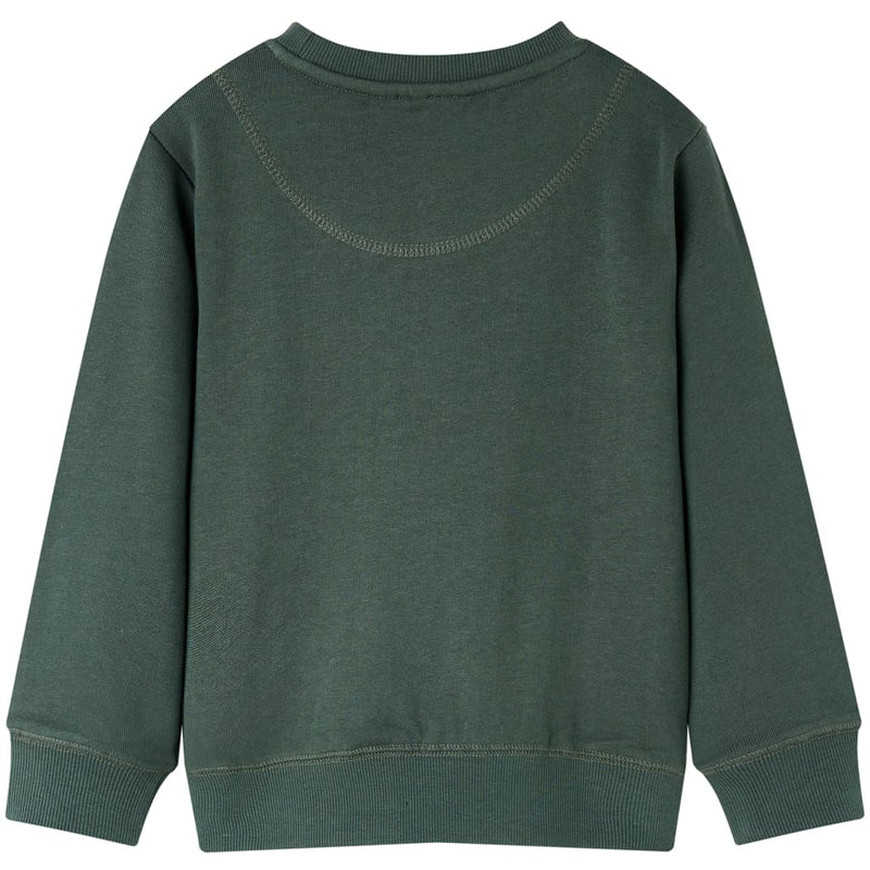 Kinder-Sweatshirt Dunkelgrün 92