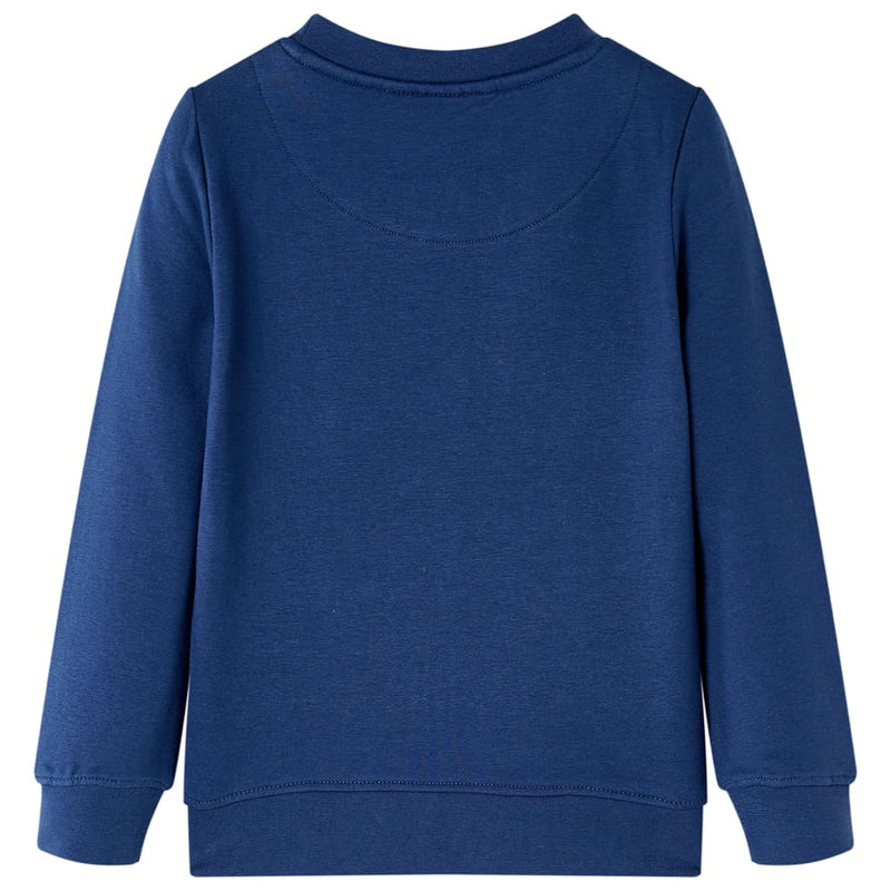 Kinder-Sweatshirt Marineblau 92