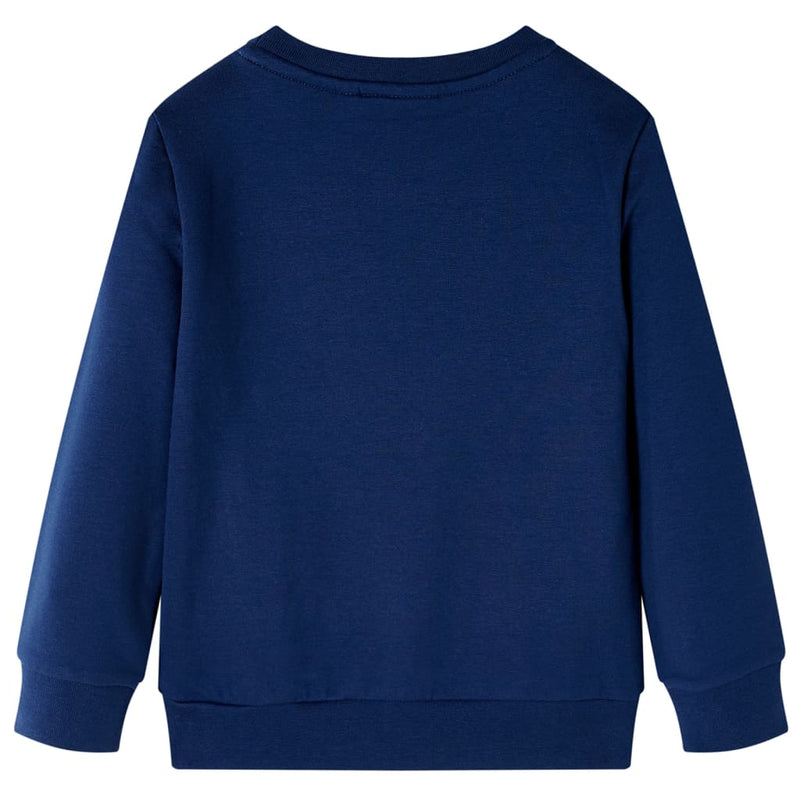 Kinder-Sweatshirt Marineblau 92