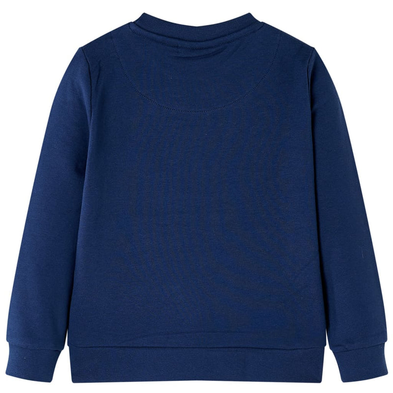 Kinder-Sweatshirt Marineblau 92