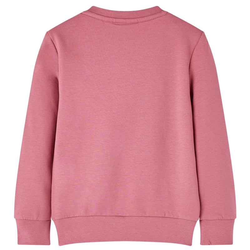 Kinder-Sweatshirt Himbeerrosa 104