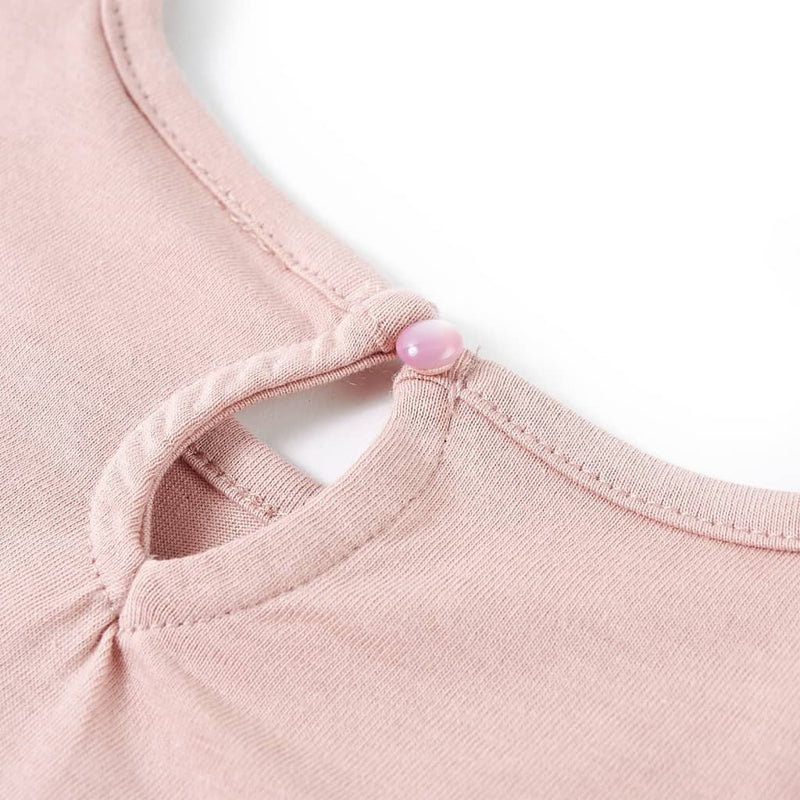 Kinder-Langarmshirt Rosa 92