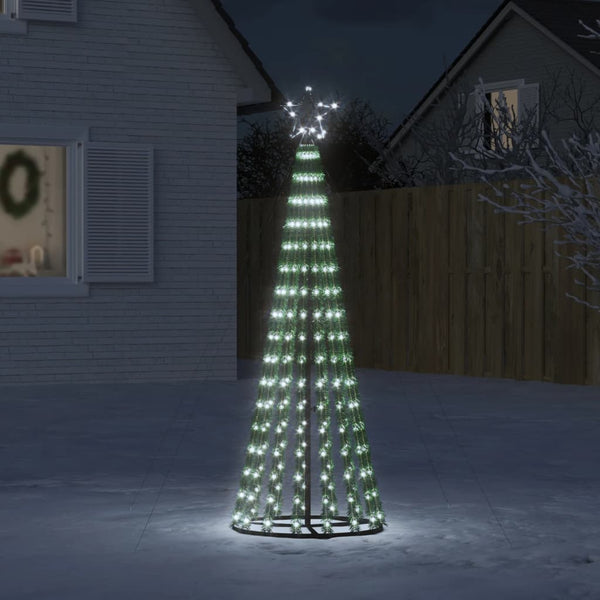 Weihnachtsbaum Kegelform 275 LEDs Kaltweiß 180 cm