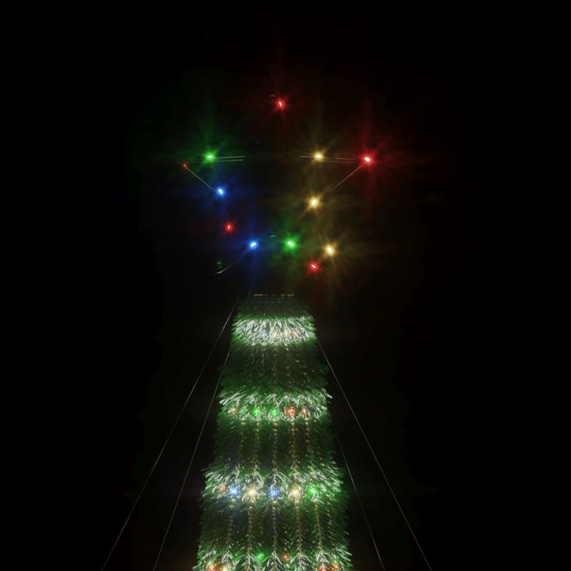 Weihnachtsbaum Kegelform 275 LEDs Mehrfarbig 180 cm