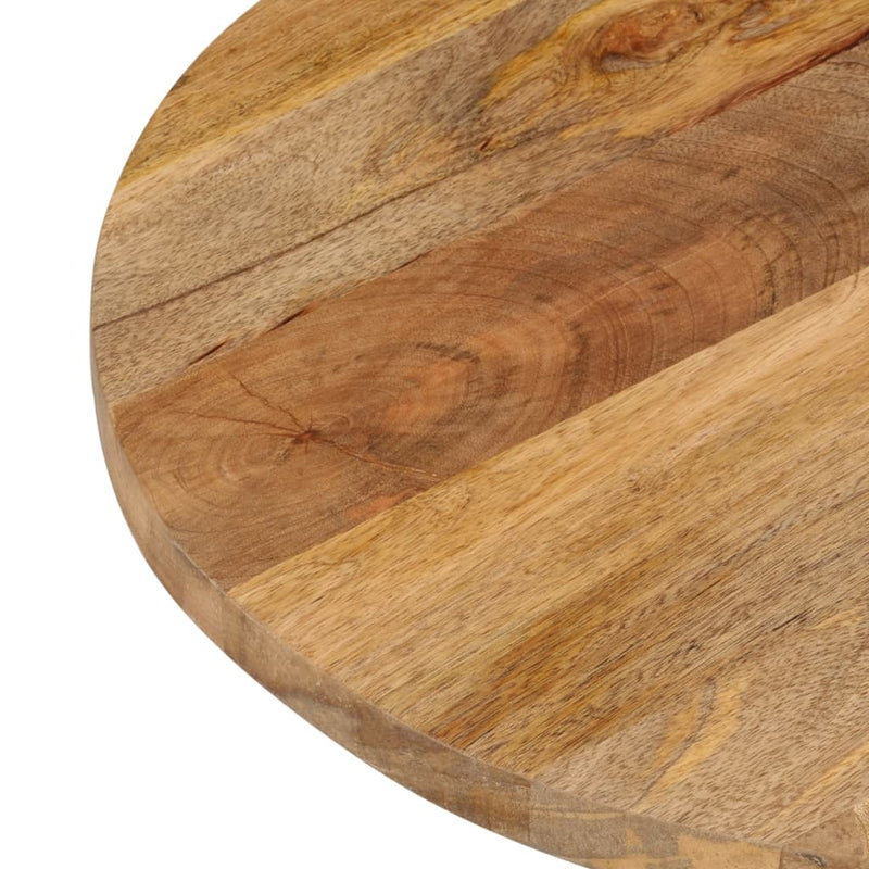 Tischplatte 110x50x2,5 cm Oval Massivholz Mango