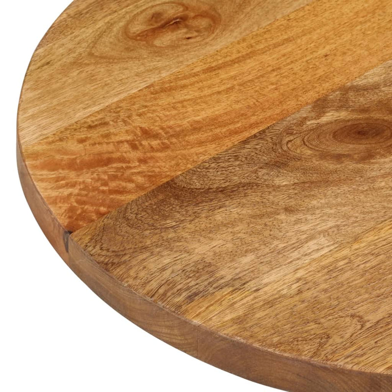 Tischplatte 100x40x3,8 cm Oval Massivholz Mango