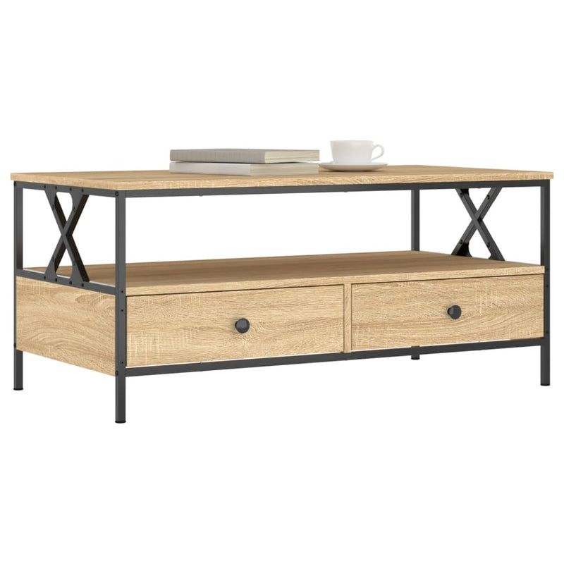 Couchtisch Sonoma-Eiche 100x51x45 cm Holzwerkstoff