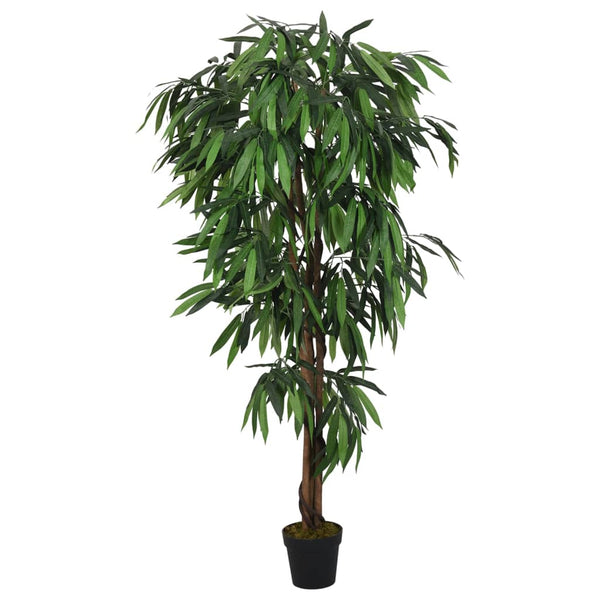 Mangobaum Künstlich 300 Blätter 80 cm Grün