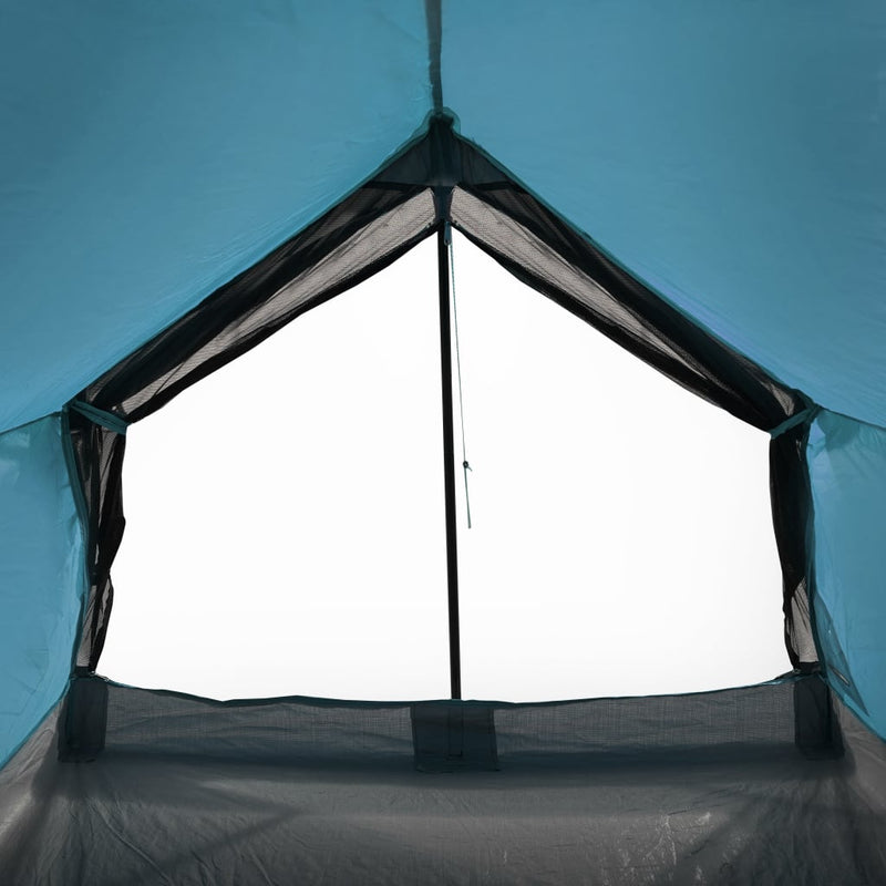 Campingzelt 2 Personen Blau Wasserfest
