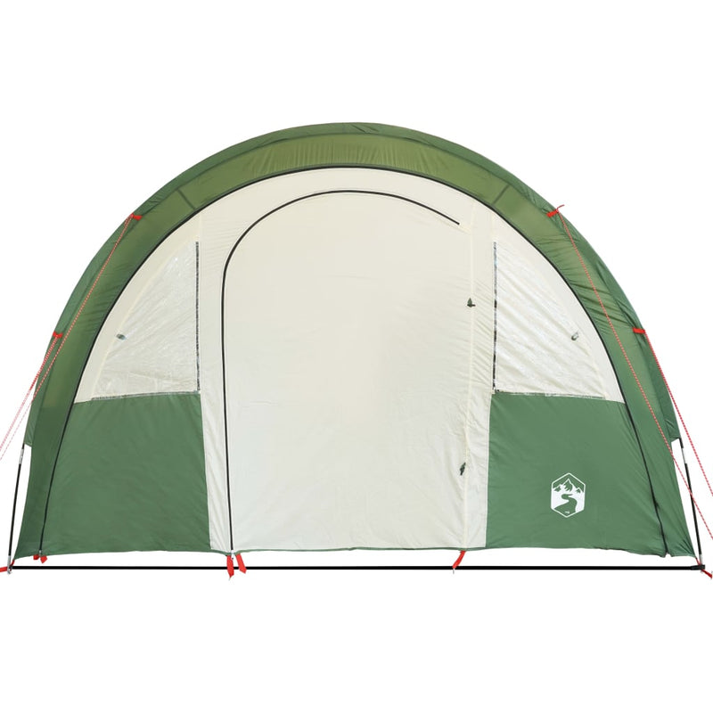 Campingzelt 4 Personen Grün 483x340x193 cm 185T Taft