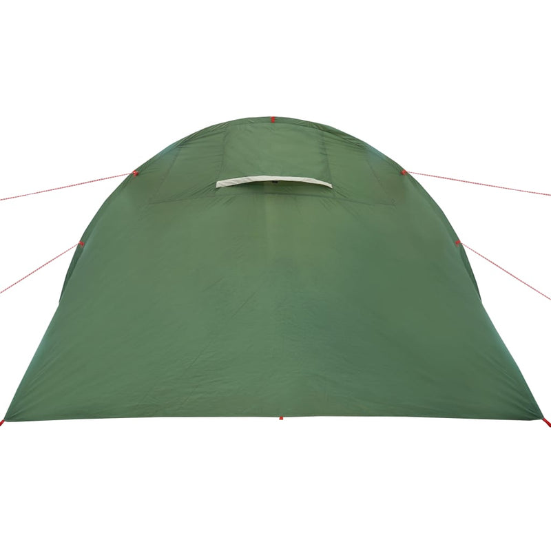 Campingzelt 4 Personen Grün 483x340x193 cm 185T Taft