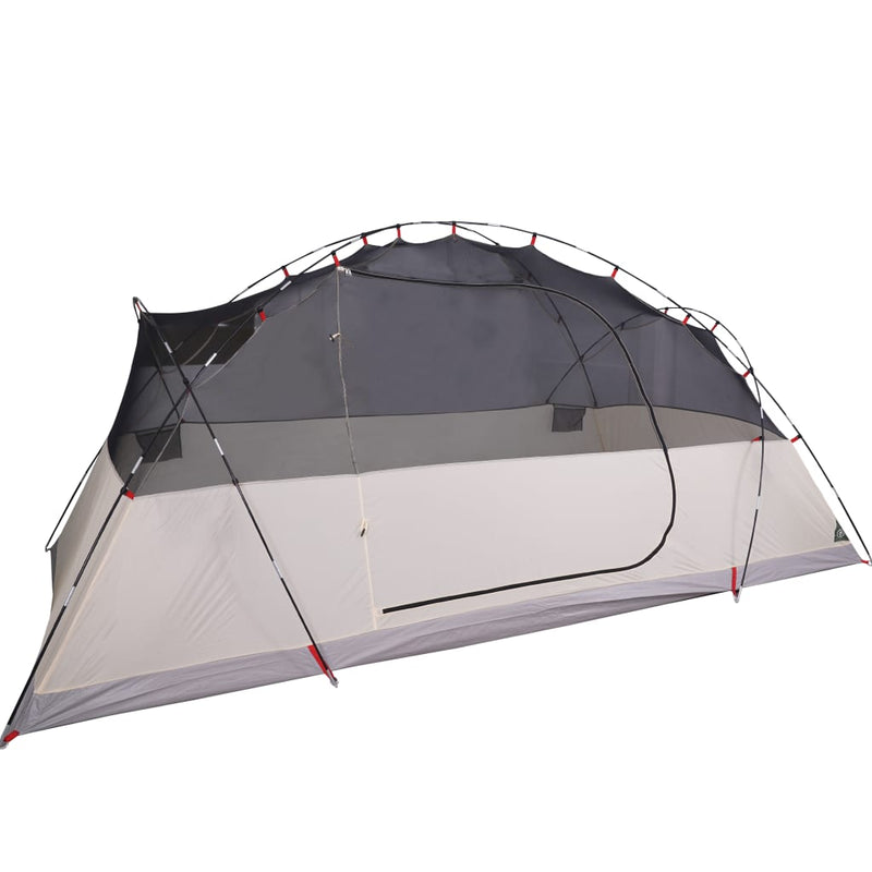 Campingzelt 8 Personen Grün 360x430x195 cm 190T Taft