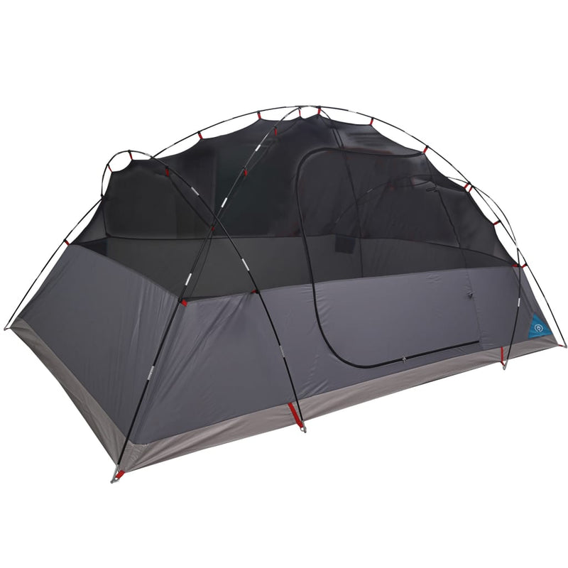 Campingzelt 8 Personen Blau 360x430x195 cm 190T Taft