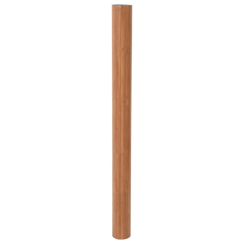 Paravent Braun 165x800 cm Bambus