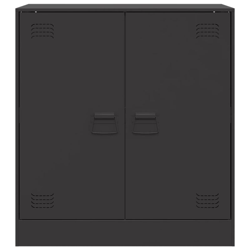 Sideboard Schwarz 67x39x73 cm Stahl