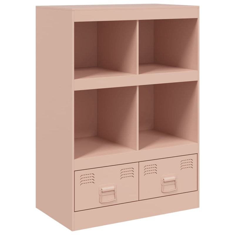 Highboard Rosa 67x39x95 cm Stahl