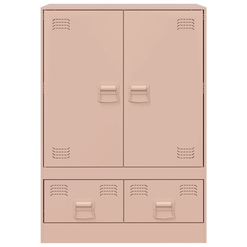 Highboard Rosa 67x39x95 cm Stahl