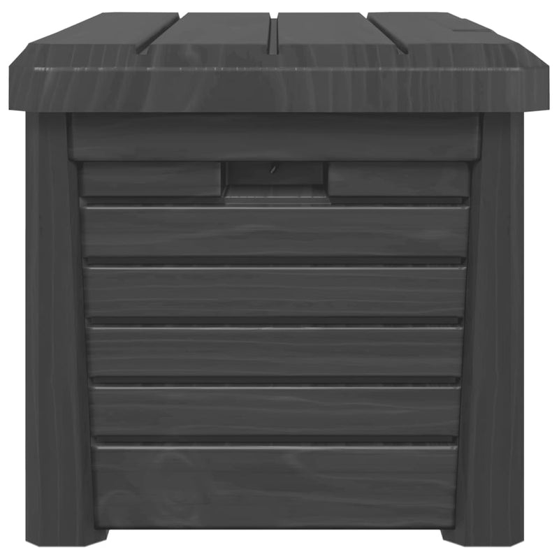 Outdoor-Kissenbox Anthrazit 73x50,5x46,5 cm Polypropylen