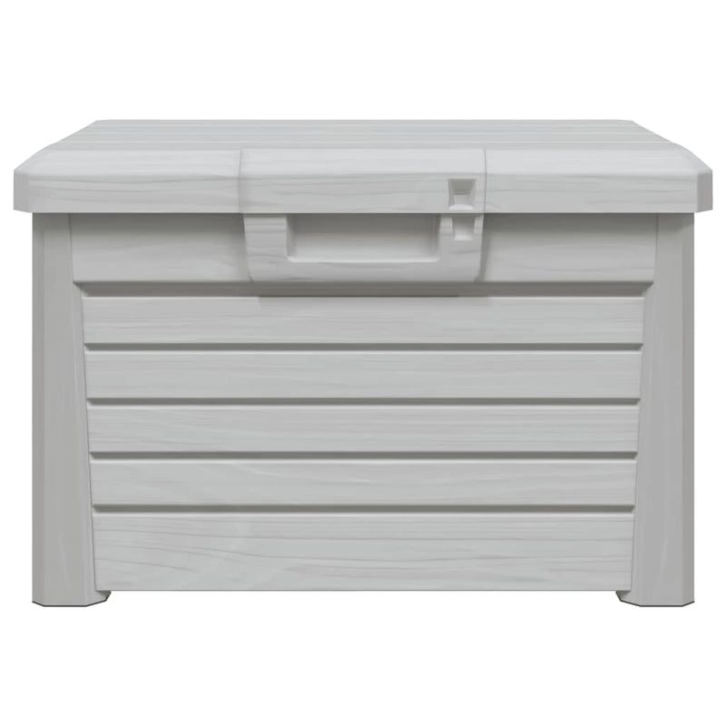 Outdoor-Kissenbox Grau 73x50,5x46,5 cm Polypropylen