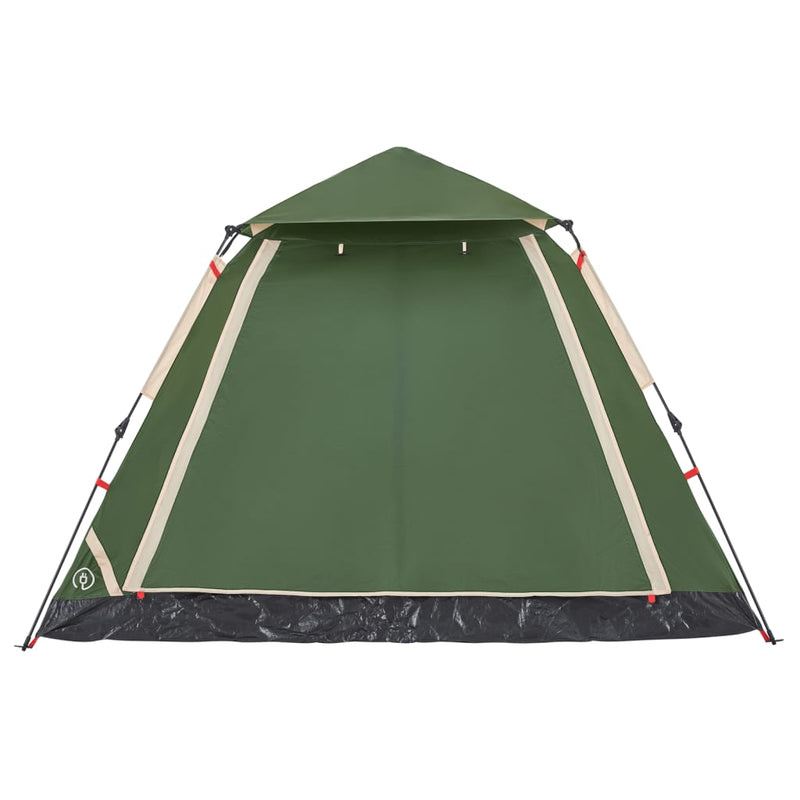 Kuppel-Campingzelt 5 Personen Grün Quick Release