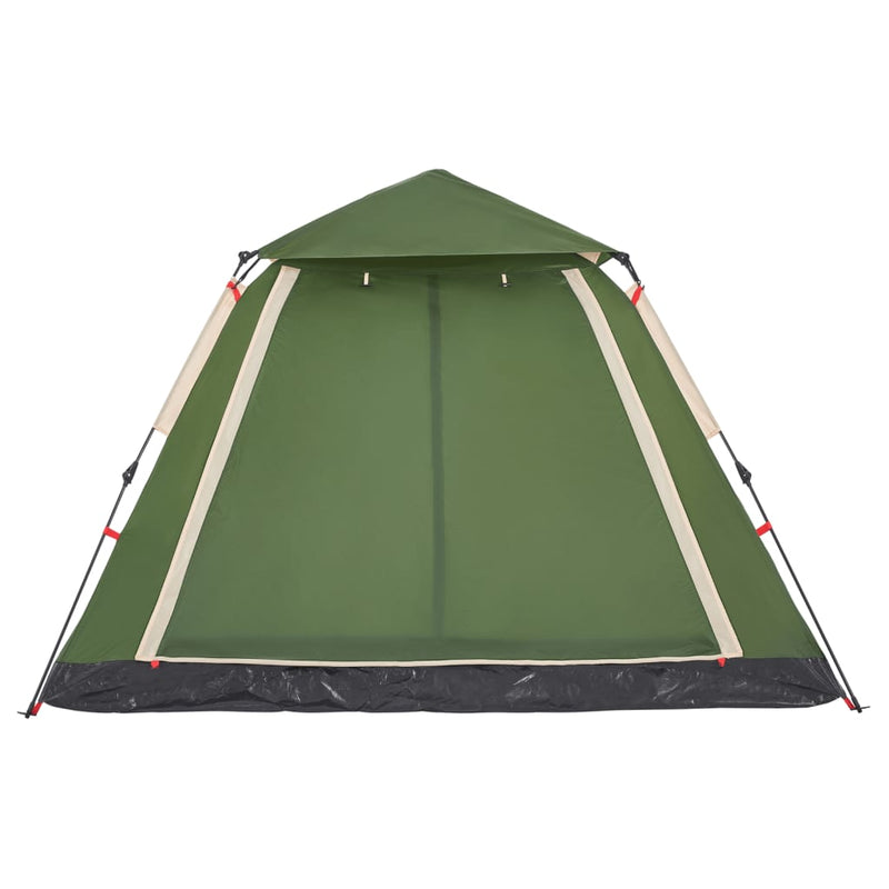 Kuppel-Campingzelt 5 Personen Grün Quick Release