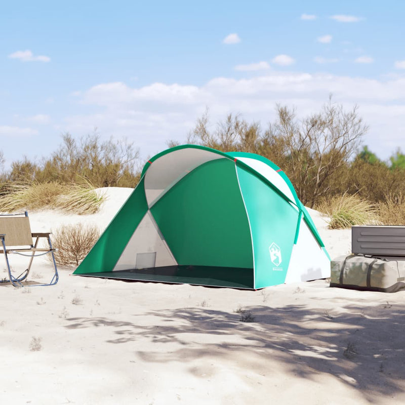 Strandzelt 2 Personen Seegrün Pop-Up Wasserdicht