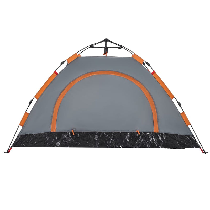 Campingzelt 2 Personen Grau Quick Release