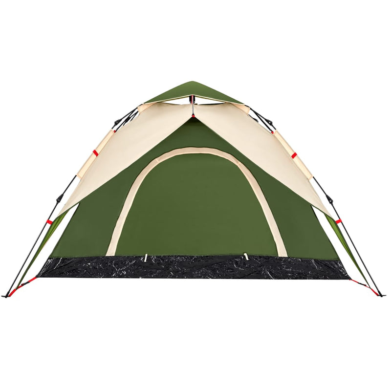 Kuppel-Campingzelt 5 Personen Grün Quick Release