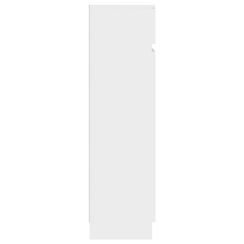 Schuhschrank Weiß 100,5x28x100 cm Holzwerkstoff