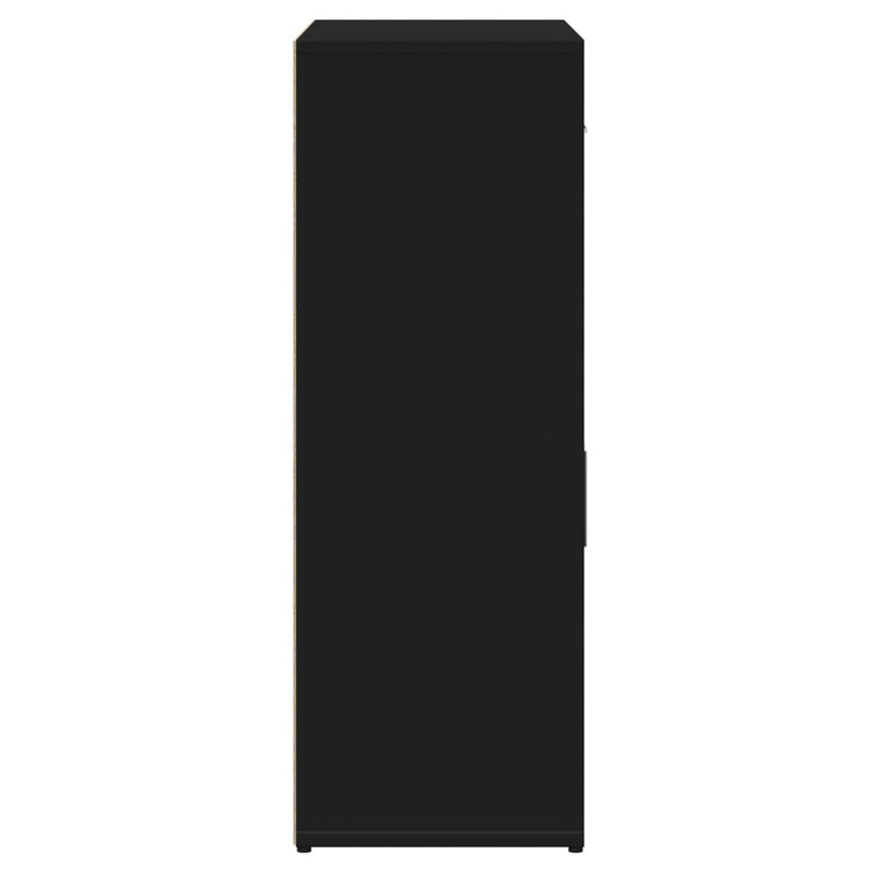 Sideboard Schwarz 60x30x84 cm Holzwerkstoff
