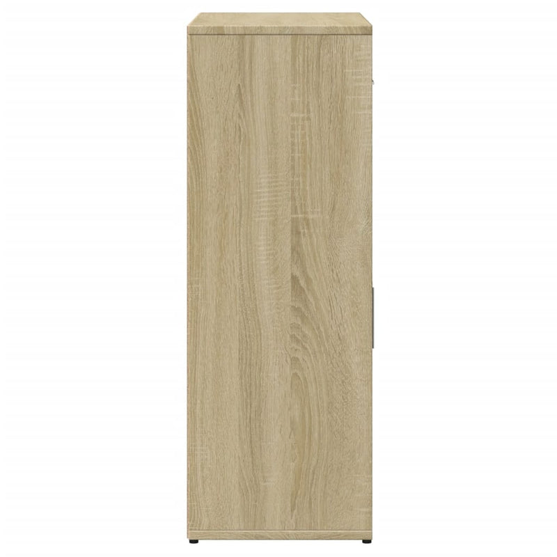 Sideboard Sonoma-Eiche 60x30x84 cm Holzwerkstoff